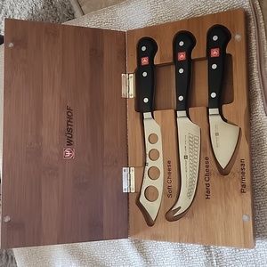 Wustof cheese knives set
